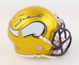 Za'Darius Smith Signed Minnesota Vikings Flash Speed Mini Helmet (Beckett)