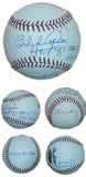 Orlando Cepeda Autographed San Francisco Giants OML Baseball 7 Stats JSA 10846