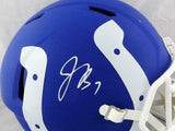 Jacoby Brissett Autographed F/S Indianapolis Colts AMP Speed Helmet- JSA W Auth