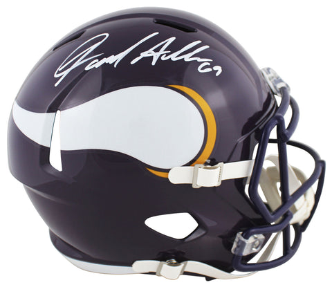 Vikings Jared Allen Authentic Signed 83-01 TB Full Size Speed Rep Helmet BAS Wit