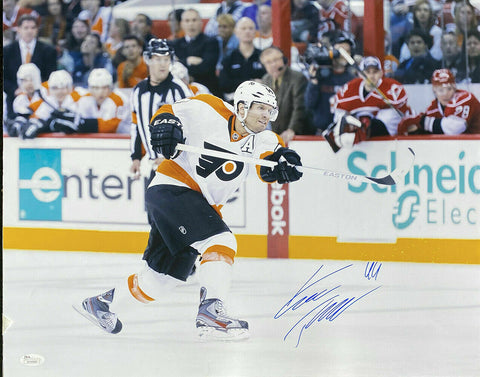 Kimmo Timonen Philadelphia Flyers Signed 16x20 Hockey Photo JSA ITP