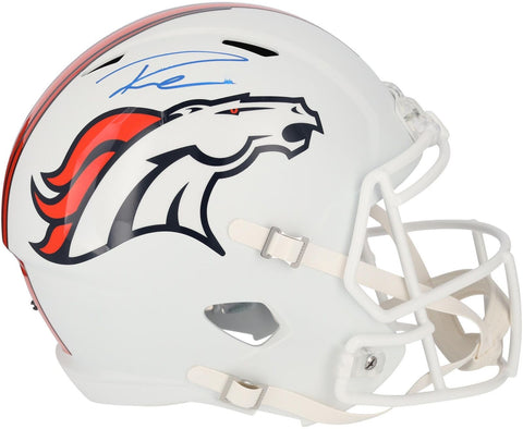 Russell Wilson Denver Broncos Signed Riddell FlatSpeed Helmet
