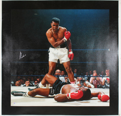 Muhammad Ali Authentic Signed 30x30 Canvas Autographed PSA/DNA Itp #5A26534