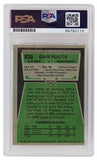 Dan Fouts Signed Chargers 1975 Topps Rookie Trading Card #367 (PSA Encapsulated)