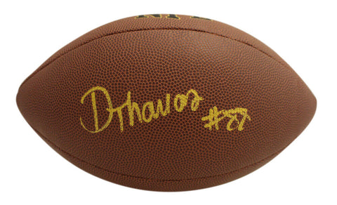 Demaryius Thomas Signed Denver Broncos Super Grip Football Beckett 37856