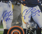 Champ Bailey & John Lynch Signed Denver Broncos Framed 16x20 Photo BAS 38851