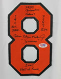 Orioles Cal Ripken Jr. Full Name W/ Stats Authentic Signed White Jersey PSA/DNA