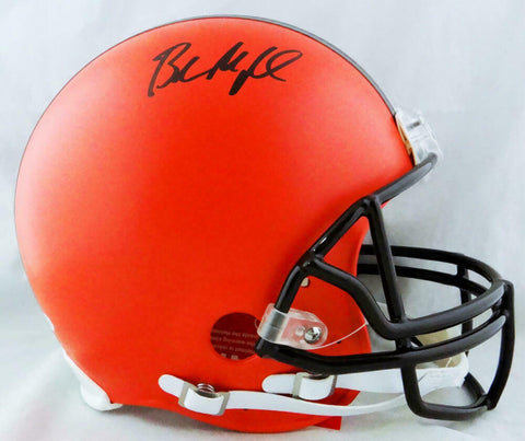 Baker Mayfield Signed Cleveland Browns F/S ProLine Helmet - Beckett W Auth *Blk