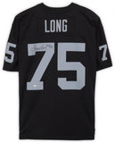 Howie Long Las Vegas Raiders Signed Mitchell & Ness Black Jersey w/Insc
