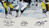 Fouts, Joiner, Winslow Signed Chargers 16x20 Air Coryell Photo w/ HOF- Beckett