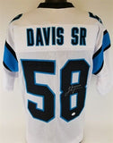 Thomas Davis Sr. Signed Panthers Jersey (JSA COA) 3xPro Bowl L.B. (2015 - 2017)