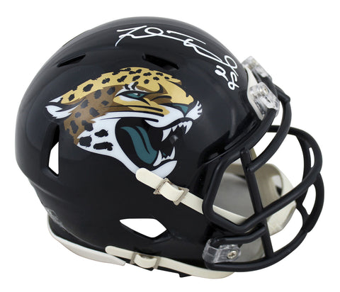 Jaguars Fred Taylor Authentic Signed Speed Mini Helmet Autographed BAS Witnessed