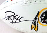 Deion Sanders Autographed Washington Logo Football- Beckett W