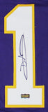 Daunte Culpepper Signed Minnesota Custom Purple Jersey