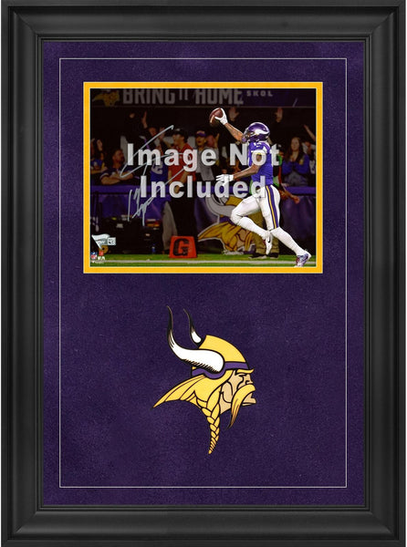 Minnesota Vikings Deluxe 8x10 Horizontal Photo Frame w/Team Logo