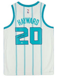 GORDON HAYWARD Autographed Charlotte Hornets Nike White Jersey FANATICS