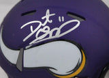Daunte Culpepper Autographed Minnesota Vikings Speed Mini Helmet-Beckett W Holo