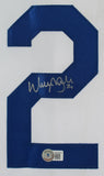 Walker Buehler Authentic Signed White Pro Style Jersey Autographed BAS Witnessed
