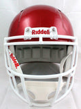 Adrian Peterson Autographed Oklahoma Sooners F/S Riddell Speed Helmet-BAW Holo