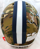 Lamb/Prescott/Elliott Signed Cowboys F/S Camo Speed Authentic Helmet-FanaticsBAW