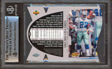 Cowboys Emmitt Smith Authentic Signed 1997 SPX #34 Card Autographed BAS Slabbed
