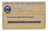 Chris Davis Baltimore Orioles Signed Official MLB Baseball Steiner