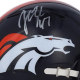 John Lynch Denver Broncos Signed Riddell Speed Mini Helmet