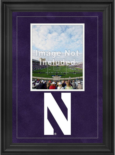 Northwestern Wildcats Deluxe 8x10 Vertical Photo Frame w/Team Logo