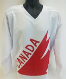 Gerry Cheevers Signed Team Canada Hockey Jersey (JSA COA) 1976 Canada Cup Series