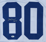 Steve Largent Signed Seattle Seahawks Jersey Inscribed HOF '95 (Beckett COA) W,R