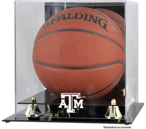 Texas A&M Aggies Golden Classic Logo Basketball Display Case