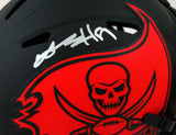 Antonio Brown Autographed Buccaneers Eclipse Mini Helmet-Beckett W Holo *Silver