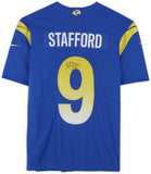 Framed Matt Stafford Los Angeles Rams Signed Royal Limited Jersey
