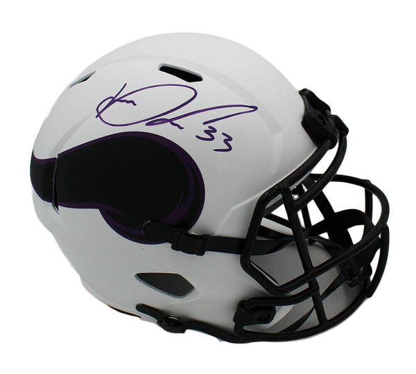 Dalvin Cook Signed Minnesota Vikings Speed Full Size Lunar NFL Helmet