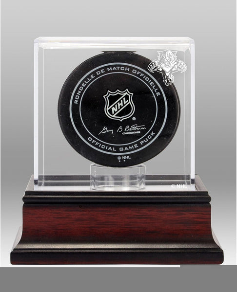 Florida Panthers (1993-2016) Hockey Puck Logo Display Case