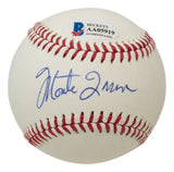 Willie Mays Monte Irvin Dual Signed Giants Baseball BAS LOA AA05919