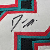 Framed Autographed/Signed Jason Williams 33x42 Memphis Black Jersey JSA COA
