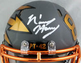 N'Keal Harry Autographed Arizona State Desert Hammer Mini Helmet- Beckett Auth