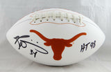 Ricky Williams Autographed Texas Longhorns Logo Football w/ HT 98- JSA W Auth