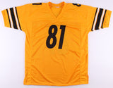 Zach Gentry Signed Pittsburgh Steelers Jersey (TSE Hologram) 2019 5th Round Pick