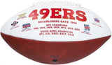 Ronnie Lott San Francisco 49ers Autographed White Panel Football