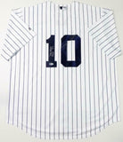 Tony Kubek Autographed Yankees P/S Majestic Jersey W/ ROY - Beckett Auth *1