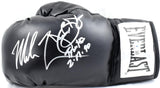 Mike Tyson Buster Douglas Signed Black Everlast Boxing Glove-Beckett W Holo *L