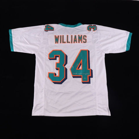 Ricky Williams Signed Miami Dolphin Jersey Ins: Smoke Weed Everyday OKAuthentics