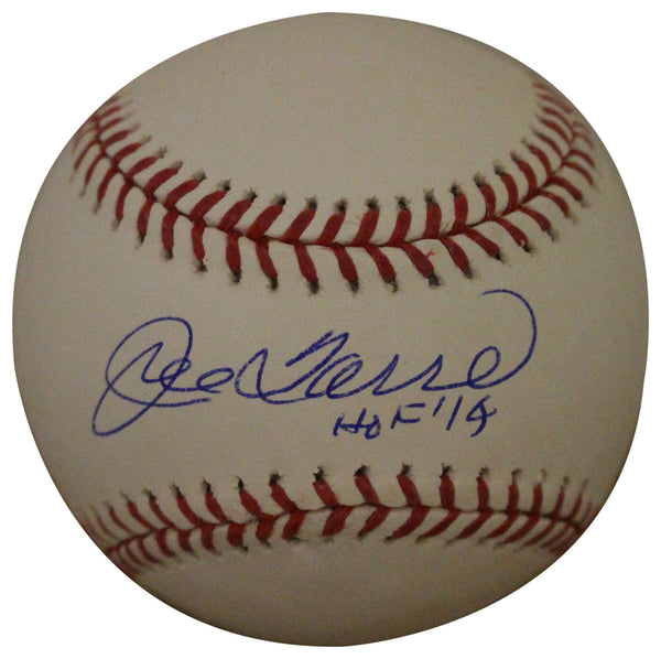 Joe Torre Autographed/Signed New York Yankees OML Baseball HOF JSA 28277