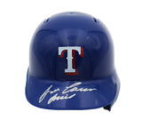 Jose Canseco Signed Texas Rangers Rawlings Current MLB Mini Helmet w- "Juiced"