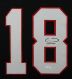 CALVIN RIDLEY (Falcons black SKYLINE) Signed Autographed Framed Jersey Beckett