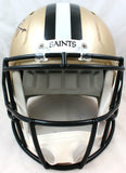 Alvin Kamara Autographed New Orleans Saints F/S Speed Helmet-Beckett W Hologram