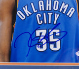 Kevin Durant Signed Framed 11x14 Thunder Basketball Photo PSA Holo AJ75710