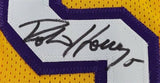 Robert Horry Signed L.A Lakers Jersey (JSA COA) Los Angeles 7xNBA Champ / Foward